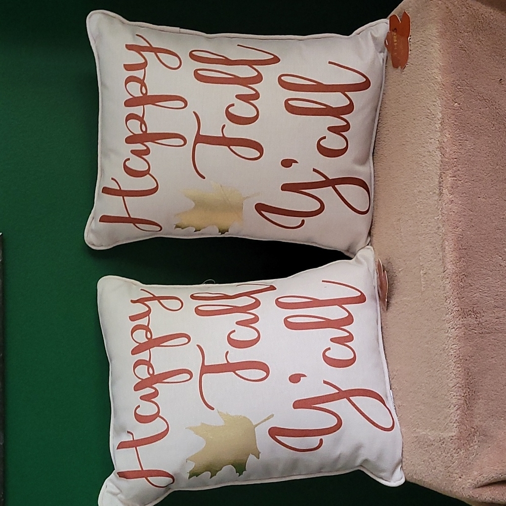 A set of happy fall you are.  Brand new.